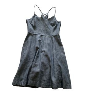 Banana Republic racer back midi dress size 8